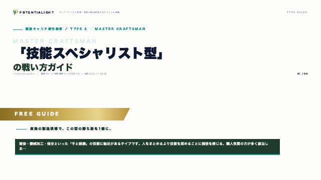 技能スペシャリスト型の戦い方ガイド 表紙